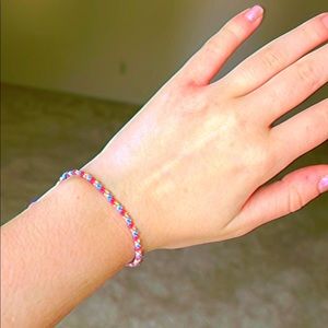 Sunset on the sea themed bracelet adjustable